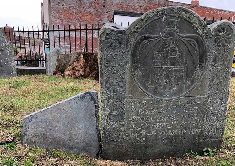 Conserving Eliot Burial Ground's Oldest Grave Markers Historic Boston