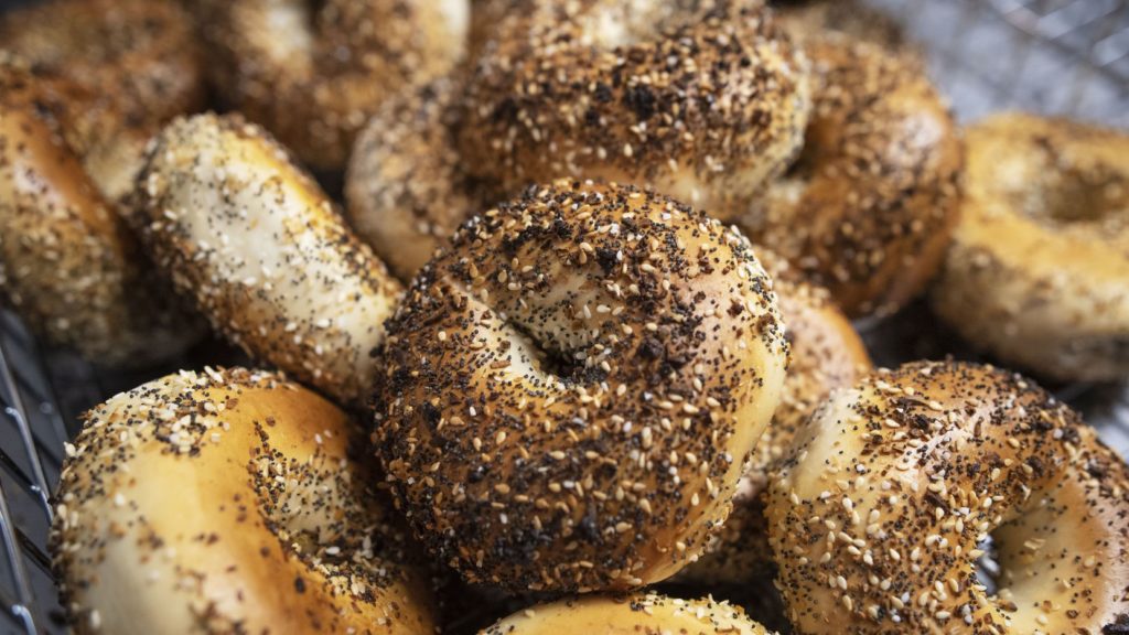 Return of the Bagel Brueggers reopens at the Old Corner Bookstore