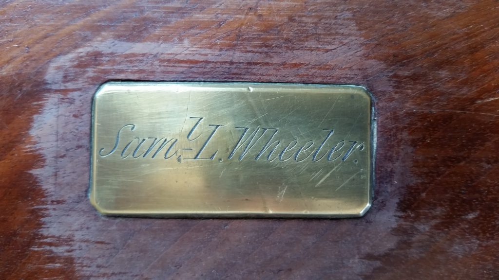 1850's Desk Links Roxbury's Kittredge House with 19th Century Boston